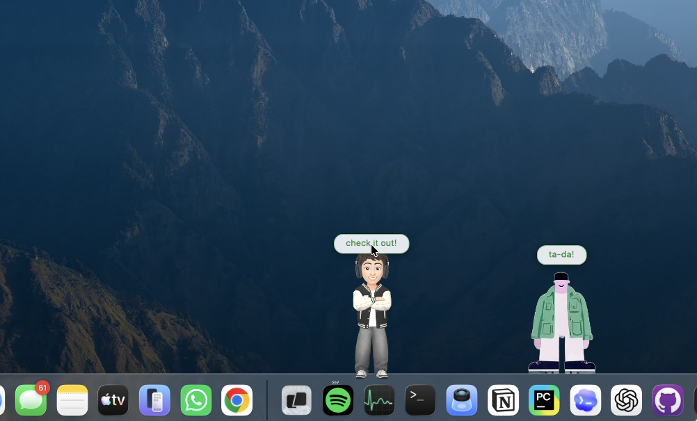 Bitmoji desktop AI companion preview