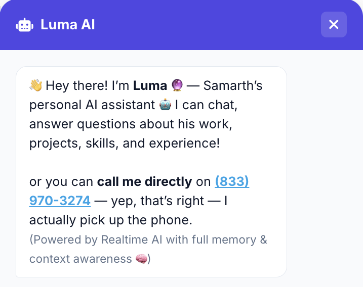 Real-Time AI preview