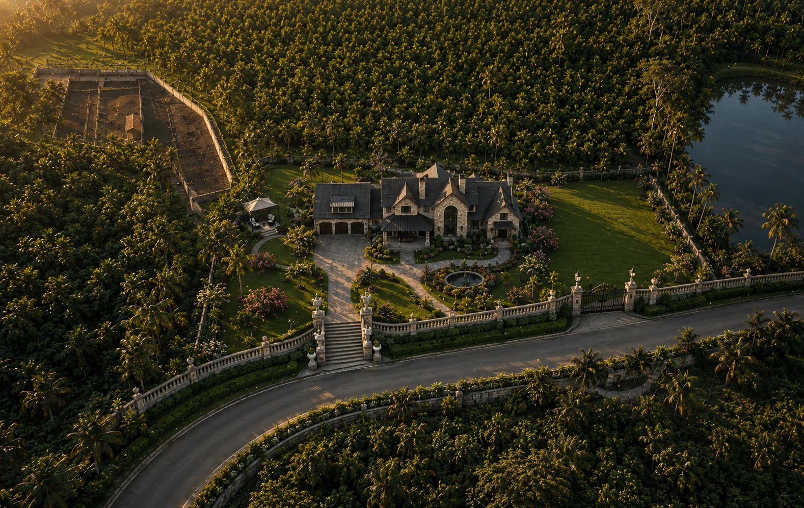 Stage 6 — complete estate masterplan